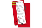 75 menus restaurant 15x29,7cm