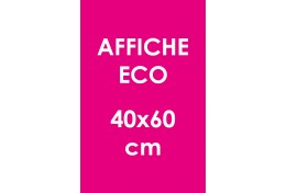 5 Affiches Eco Poster 40 x 60 cm