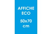 Affiche eco 50x70 cm