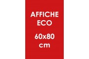 Affiche eco 60x80 cm