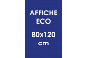 Affiche eco 80x120 cm
