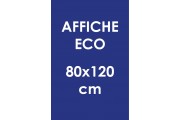 Affiche eco 80x120 cm